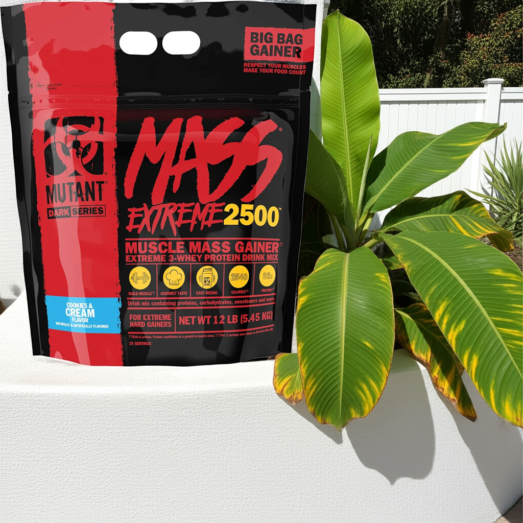 Mutant Mass XXXTREME 2500 - 5,45kg(Cookies&Cream/Vanille Ice Cream)