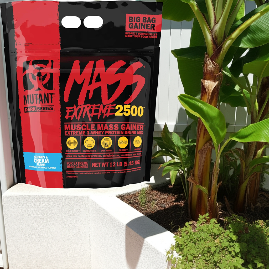 Mutant Mass XXXTREME 2500 - 5,45kg(Cookies&Cream/Vanille Ice Cream)