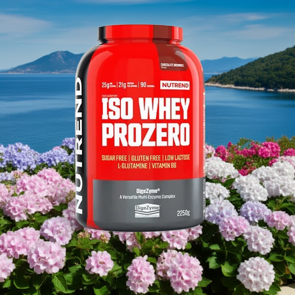 Nutrend ISO WHEY PROZERO 2250g - Premium Whey Isolat mit 90% Protein