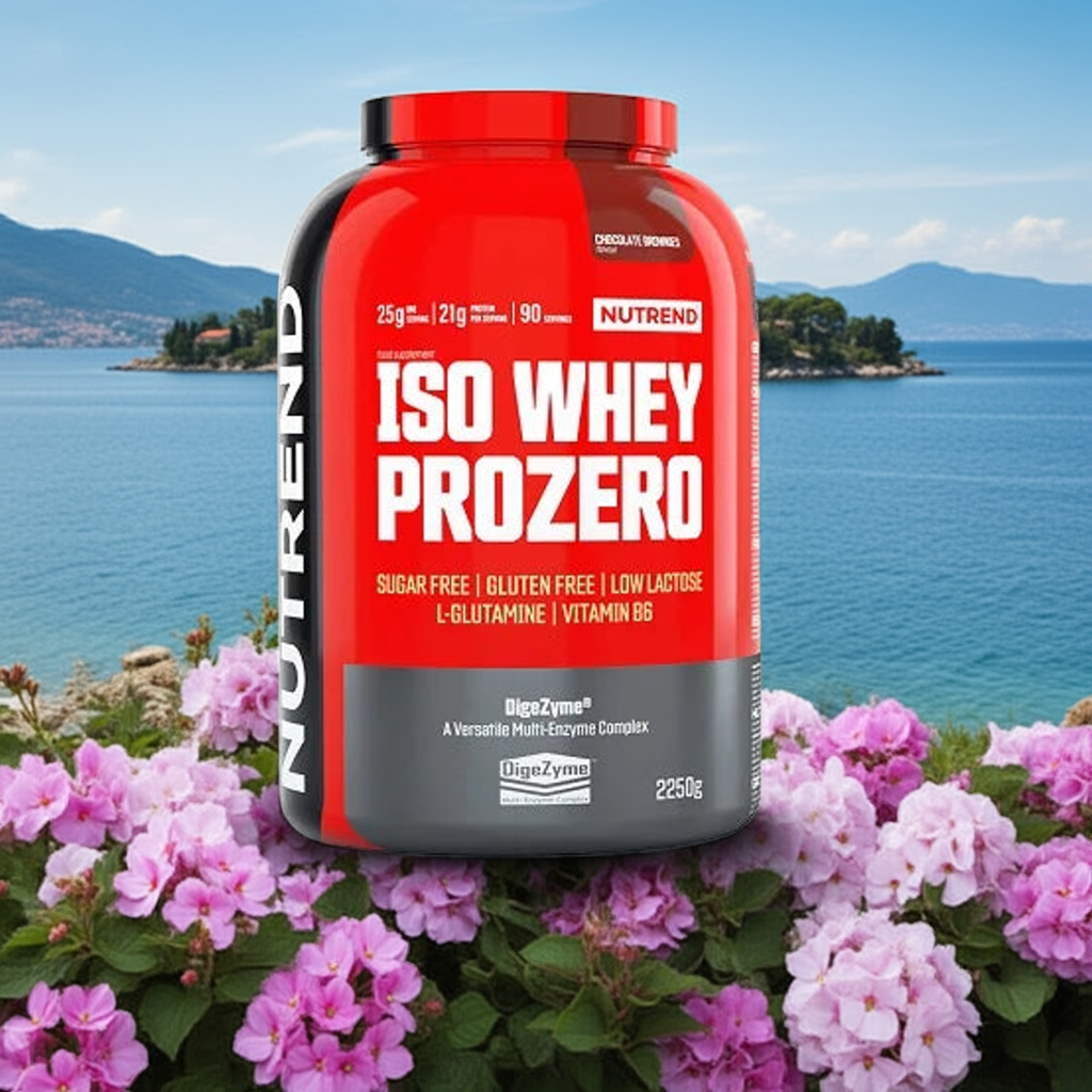Nutrend ISO WHEY PROZERO 2250g - Premium Whey Isolat mit 90% Protein