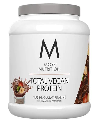 More Nutrition Total Vegan Protein 600g - Pflanzliches Proteinpulver