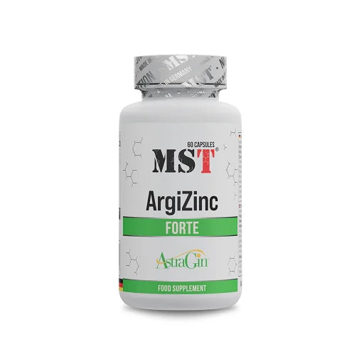MST Premium L-Arginin + Zink Kapseln 60 Stück - Aminosäure & Mineralstoff