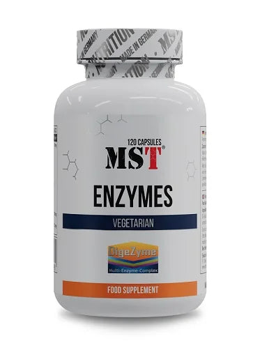 MST Premium Enzym Kapseln 120 Stück - Verdauungsenzyme Nahrungsergänzung