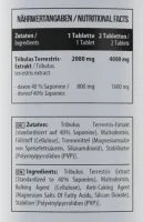 MST Tribulus Terrestris Tabletten 2000mg - 60 Stück Nahrungsergänzung
