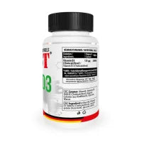 Premium Vitamin D3 Kapseln 5000 IE - 120 Softgel Cholecalciferol