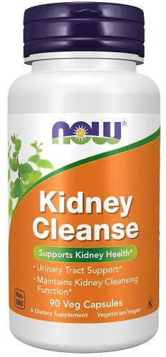 Now Foods Kidney Cleanse 90 Vegane Kapseln - Nieren Kräuter Komplex