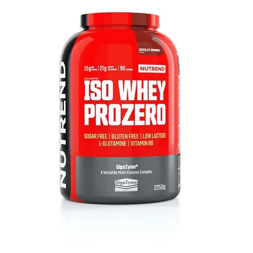 Nutrend ISO WHEY PROZERO 2250g - Premium Whey Isolat mit 90% Protein
