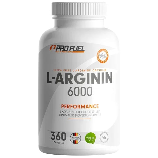 ProFuel L-Arginin Kapseln - 360 Stück Nahrungsergänzung