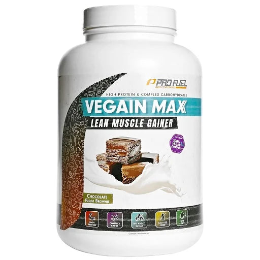ProFuel VEGAIN MAX Gainer 3kg - Veganer Mass Gainer Schokolade/Vanille