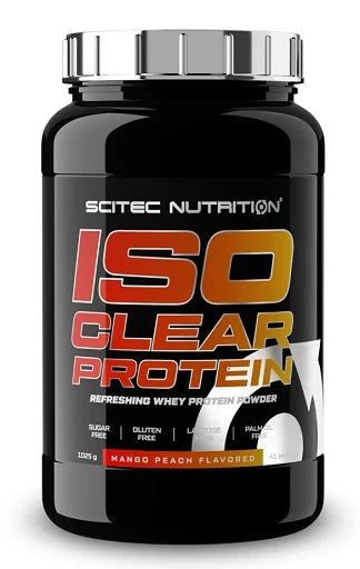 Scitec IsoClear Protein 1025g - Erfrischendes Whey-Isolat in 3 Geschmacksrichtungen