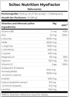 Scitec MyoFactor 285g - Nahrungsergänzungsmittel für Sportler