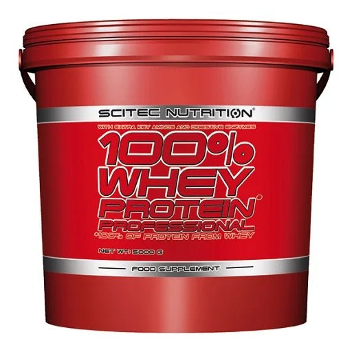 Scitec Nutrition 100% Whey Professional Protein Pulver 5kg - Molkenprotein in 10 Geschmacksrichtungen - jostefitvita.de