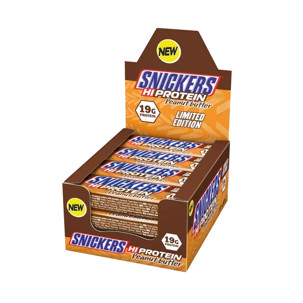 Snickers Hi-Protein Bars Limited Edition 12x57g - Peanut Butter Proteinriegel