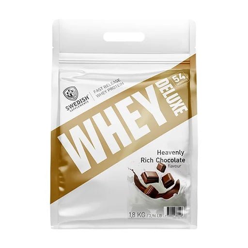 Swedish Supplements Whey Deluxe 1,8kg Heavenly Rich Chocolate - jostefitvita.de