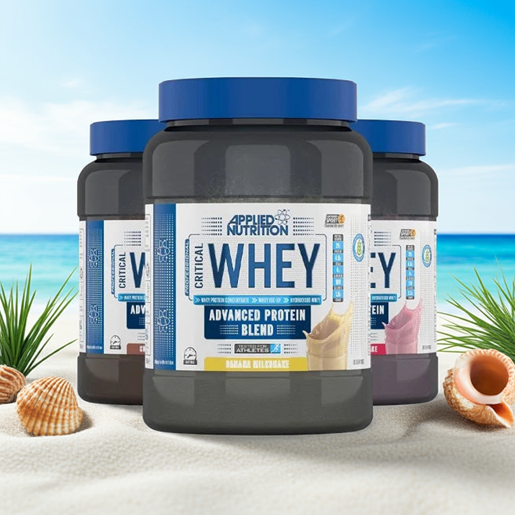 Applied Nutrition Critical Whey 900g(Vanille/White Chocolate/Banane)