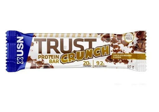 USN TRUST Crunch Bars 12x60g - Knusprige Proteinriegel in 3 Geschmacksrichtungen