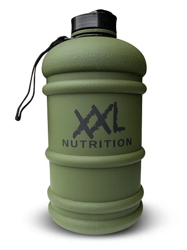 Premium XXL Nutrition Wasserflasche 2200ml - Beschichtete Trinkflasche für Sport