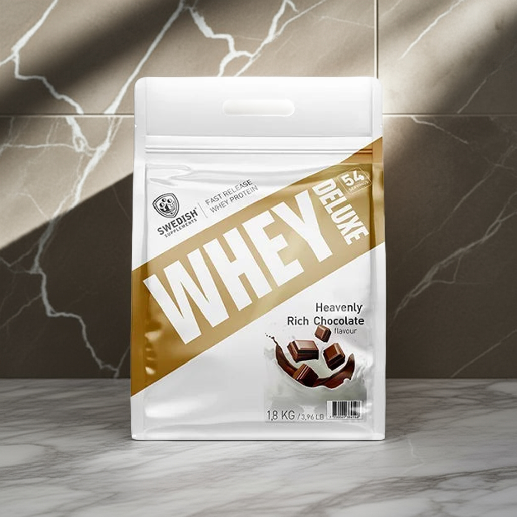 Swedish Supplements Whey Deluxe 1,8kg Heavenly Rich Chocolate