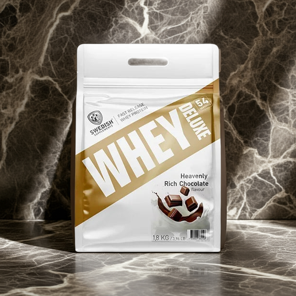 Swedish Supplements Whey Deluxe 1,8kg Heavenly Rich Chocolate