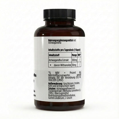 Ashwagandha (10% Withanolide) - 90 vegane Kapseln