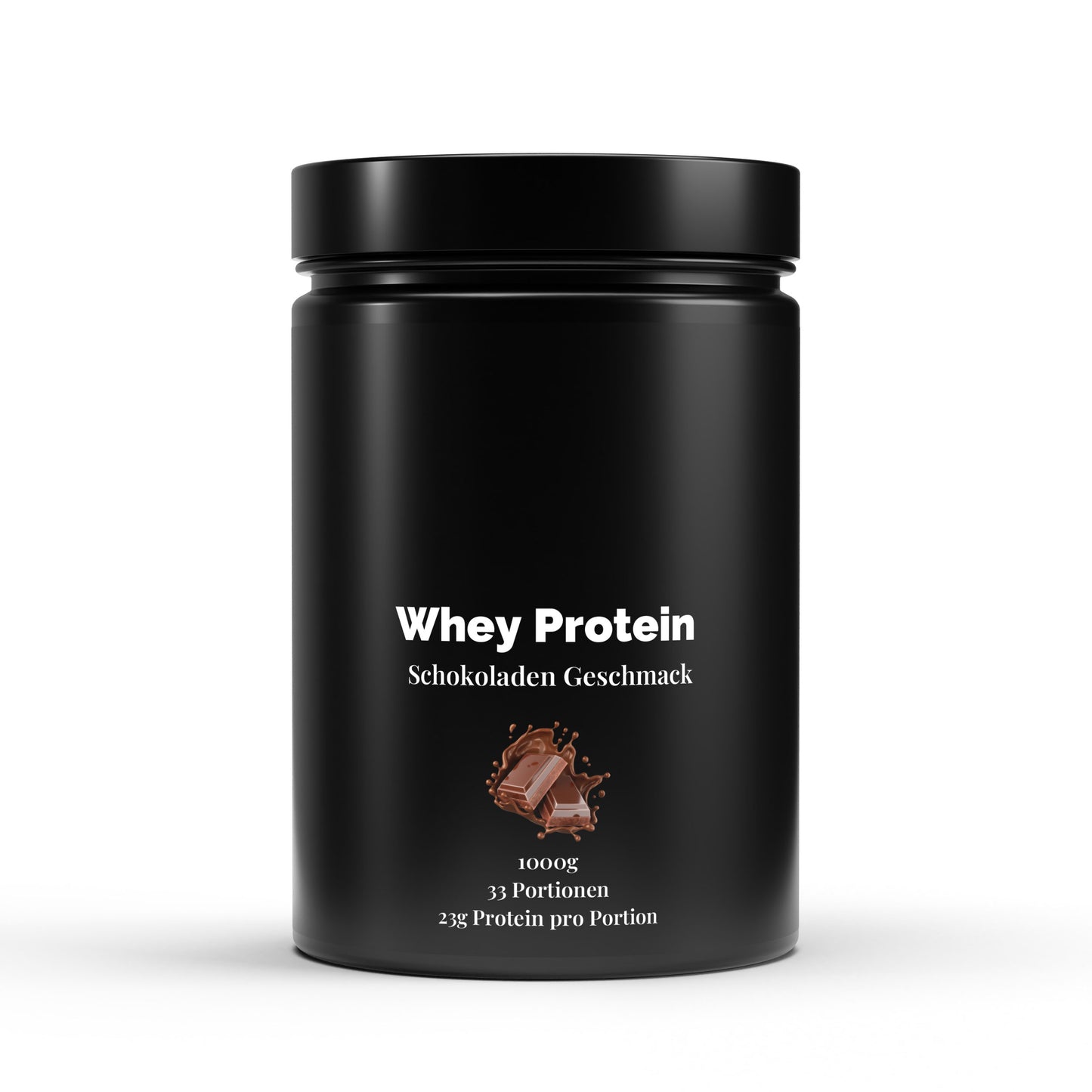 Premium Whey Protein Schokolade 1kg - 94,85% Proteinkonzentrat | Muskelaufbau