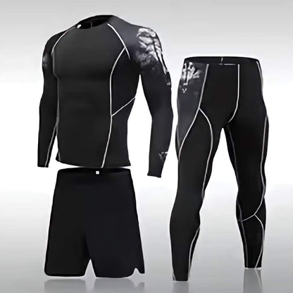 Herren Kompressions Sport Anzug - Leistung und Komfort Sportbekleidung