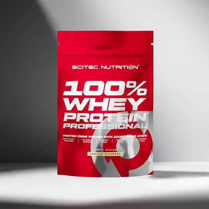 Scitec 100% Whey Protein Professional 1000g Molkenproteinpulver 2 Geschmäcker