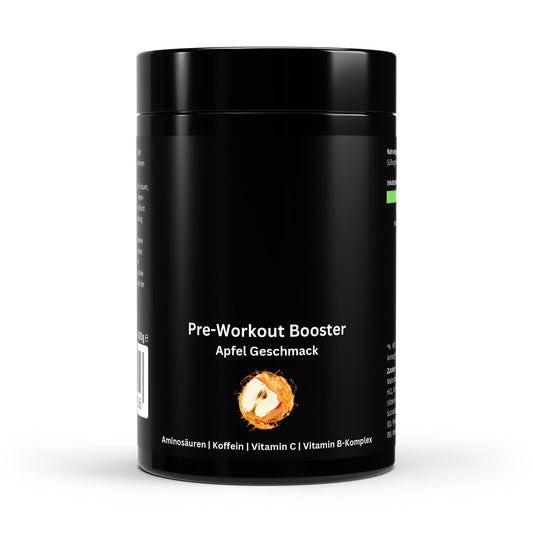Pre-Workout Booster Apfel - 520g | Energie & Fokus für dein Training