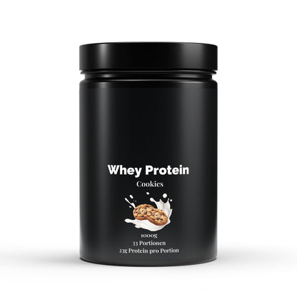 Premium Whey Protein Cookies 1kg - 94,85% Proteinkonzentrat | Muskelaufbau
