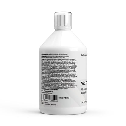 Vita Complete PLUS+ Multivitamin Shots - Fresh Orange - 500ml (50 Portionen)