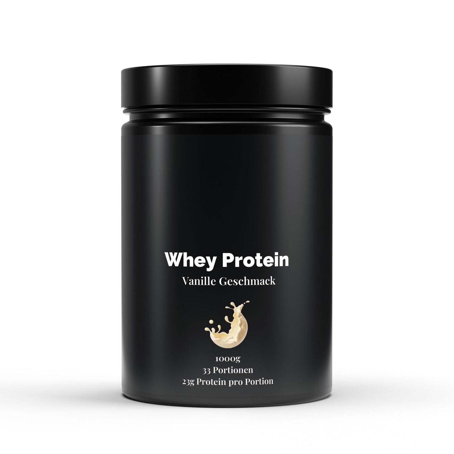 Premium Whey Protein Vanille 1kg - 94,85% Proteinkonzentrat | Muskelaufbau