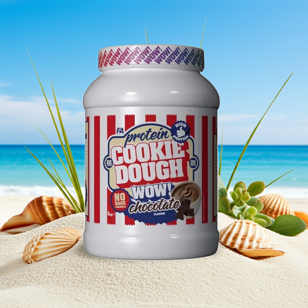 FA Nutrition WOW Protein 1kg Cookie Dough - Premium Molkenprotein Pulver