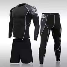 Herren Kompressions Sport Anzug - Leistung und Komfort Sportbekleidung
