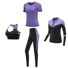 Schnell trocknendes Damen-Sportbekleidungs-Yoga-Set