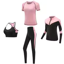 Schnell trocknendes Damen-Sportbekleidungs-Yoga-Set