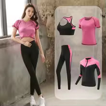Schnell trocknendes Damen-Sportbekleidungs-Yoga-Set