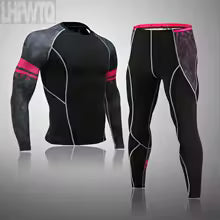 Herren Kompressionsanzug Set - Rashguard & Leggings für Training & Sport