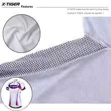 X-Tiger Damen Radtrikot Sommer - Atmungsaktives Fahrradtrikot für Frauen
