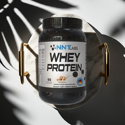 NNT Whey Protein Pulver 2000g - Premium Molkenprotein für Muskelaufbau, 4 Geschmäcker