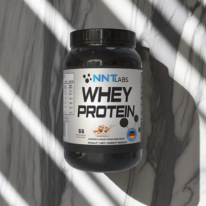NNT Whey Protein Pulver 2000g - Premium Molkenprotein für Muskelaufbau, 4 Geschmäcker