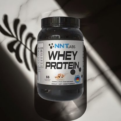 NNT Whey Protein Pulver 2000g - Premium Molkenprotein für Muskelaufbau, 4 Geschmäcker