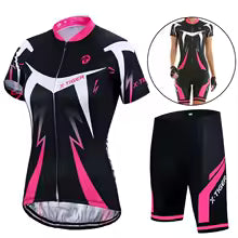 Premium Damen Radtrikot-Set 2024 - UV-Schutz UPF 50+ & Schnelltrocknend für Sommer-Radsport