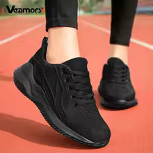 Frauen Laufschuhe Atmungsaktiv Casual Turnschuhe Leichte Gym Outdoor Sport Komfortable
