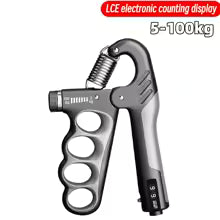5–100/150 kg Handgreifer, Fitnessstudio, Handgelenk-Expander, Griffkrafttrainer mit Edelstahlfeder zur Verbesserung der Handfinger