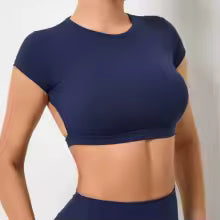 Muscle Back Tank Top Damen Rückenfrei | Fitness Shirt Workout & Yoga