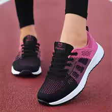 2024 frauen Sport Schuhe Mode Plattform Turnschuhe Damen Frühling Winter Wohnungen Laufschuhe für Frau