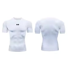 Kompression T-Shirt Männer Sommer - Elastisch Quick Dry Sport Top