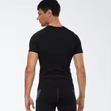 Kompression T-Shirt Männer Sommer - Elastisch Quick Dry Sport Top