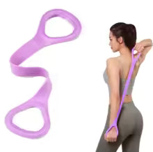 8-Fitness-Widerstandsband Premium - Ganzkörpertraining & Physiotherapie Set