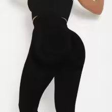 High Waist Yoga Leggings Damen | Po-Push-Up Effekt & Quick Dry Sport Fitness
